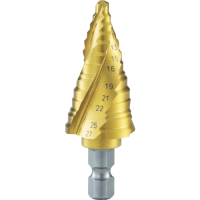 日本中山 TRUSCO   3S-NMS-27G   　ステップドリル?。趁度啸隶骏螗畅`ティング　５～２７ｍｍ　段數(shù)１２